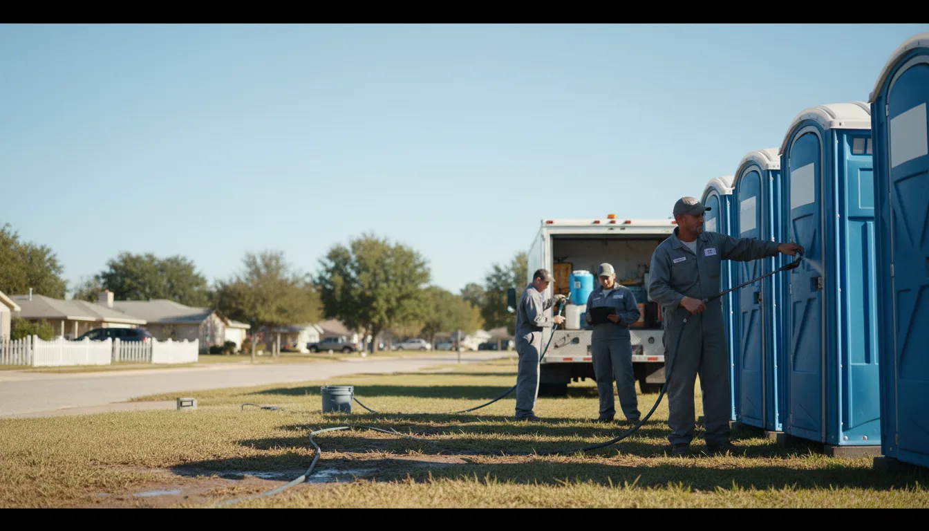 Long-Term Portable Toilet Rental in Ellsworth, MN near me